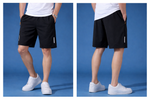 Short Deportivo Hombre Evo Secado Rápido Bolsillos Cierre Negro