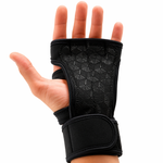 Guantes Gym con Muñequera Reforzada Antideslizante Fitness Evo
