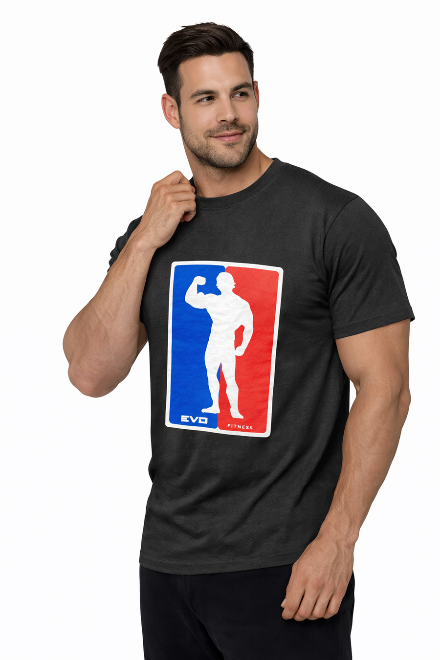 Remera Negra Arnold