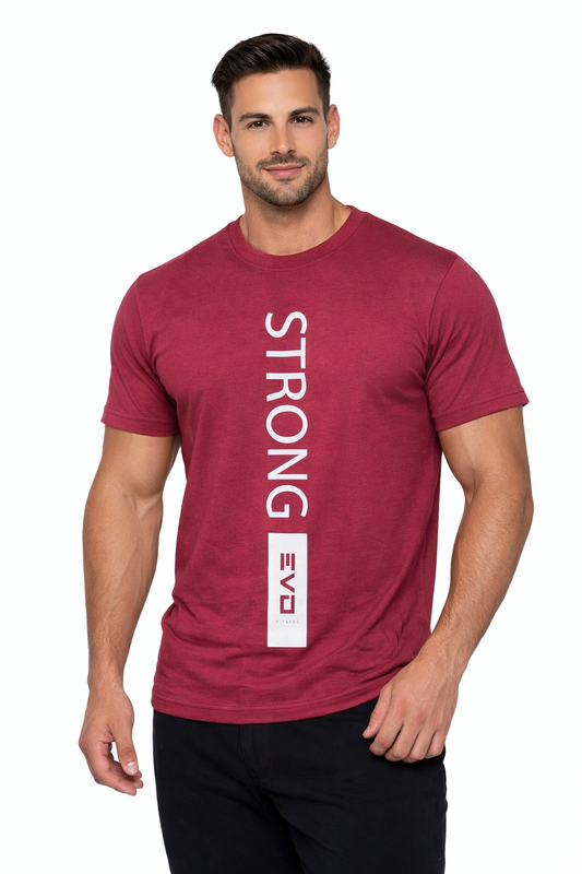 Remera bordo Strong
