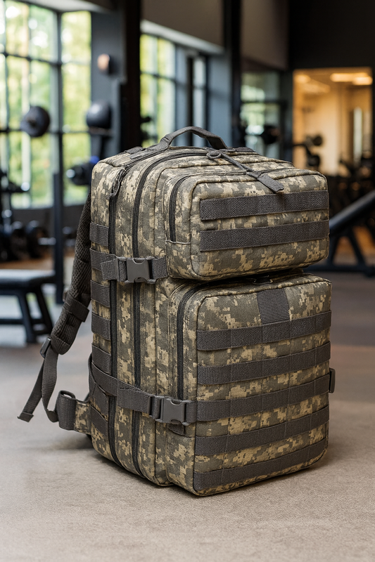 Mochila Táctica Militar Impermeable Verde Oscuro