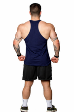 Musculosa Arnold Classic Azul Marino