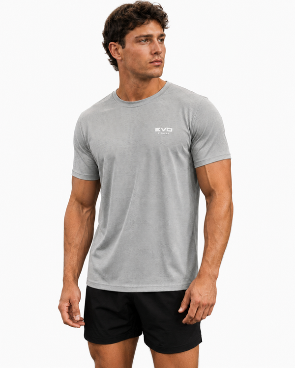 Remera DryFit Running Gris