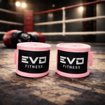 Vendas de boxeo Rojas Rosadas