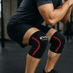 Rodilleras Neo Preno 7mm Profesional Powerlifter Gym Rojas