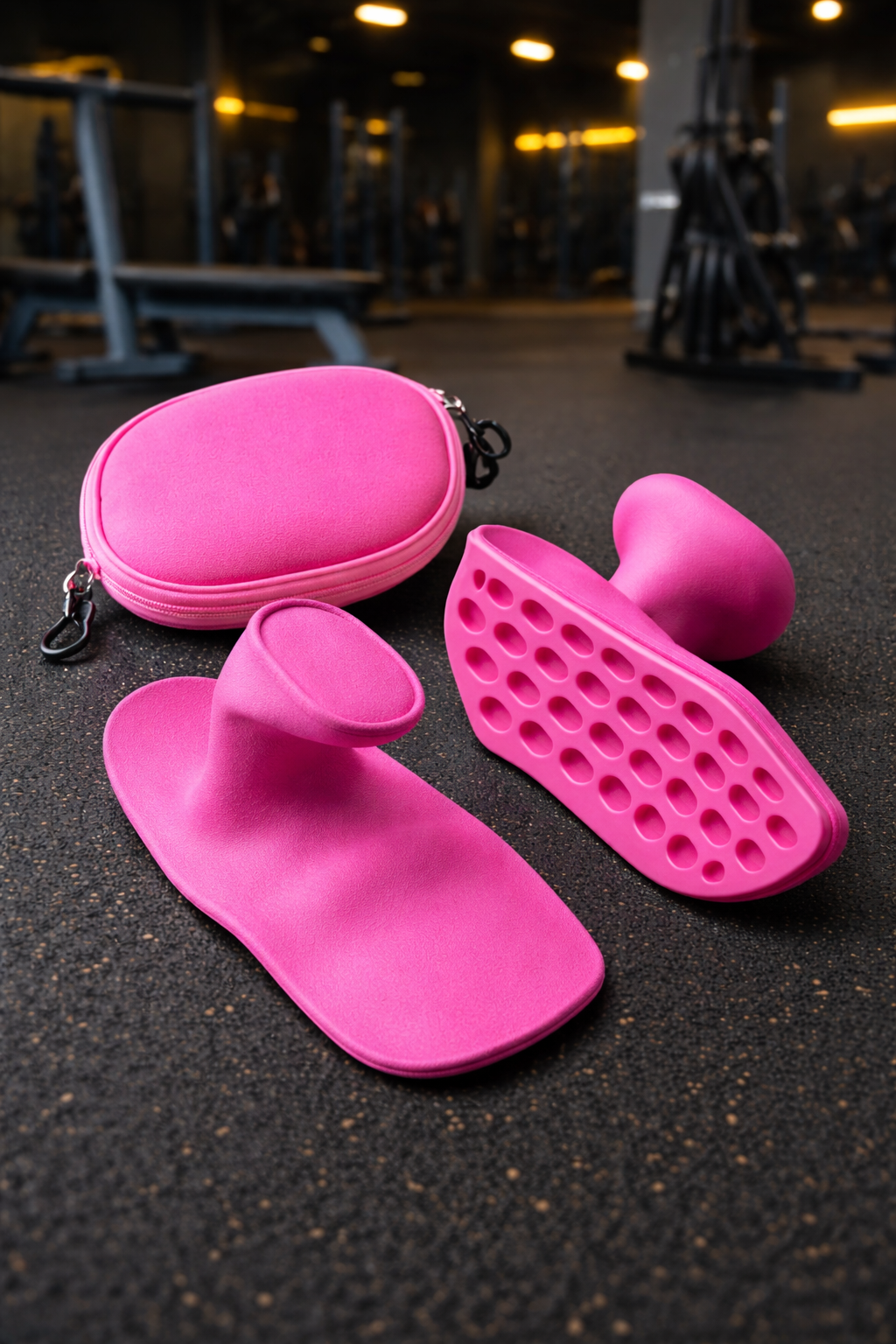 Grip pads rosa con estuche
