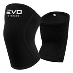 Rodilleras Neo Preno 7mm Profesional Powerlifter Gym Negras