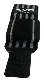 Muñequeras Negras y Gris EVO FITNESS