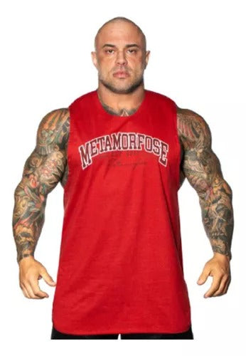 Musculosa Leñador Vulcan Roja