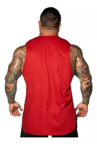 Musculosa Leñador Vulcan Roja