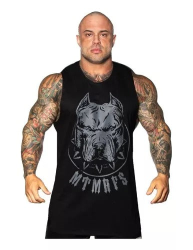 Musculosa Leñador Pitbull