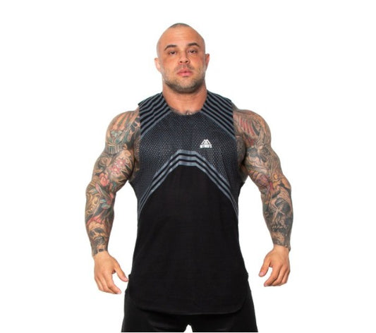 Musculosa Leñador Addiction negra