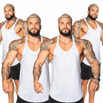 Kit 4 Musculosas Lisas Blancas