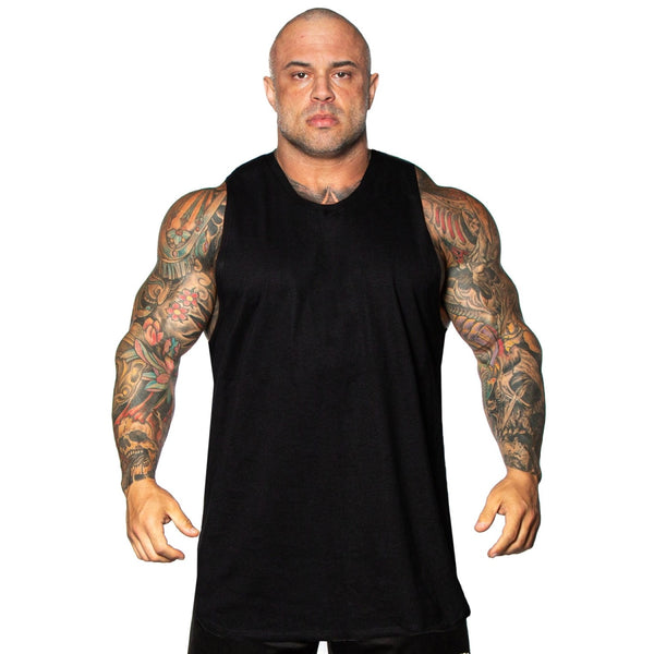 Musculosas Leñador Negra