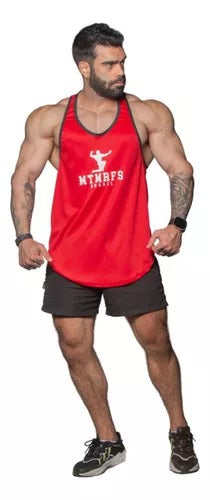 Musculosa Anatomic DRY Posing Roja