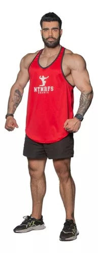 Musculosa Anatomic DRY Posing Roja