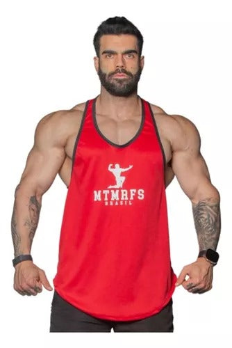 Musculosa Anatomic DRY Posing Roja