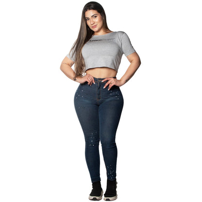 Cropped de Dama Sports Gris