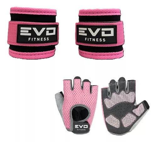 Combo Tobilleras EVO para poleax2 + Guantes EVO