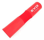 Combo Tobillera Para Polea X2 Roja + Almohadilla De Barra Roja