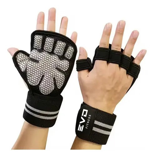 Guantes con muñequeras