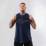 Musculosa Leñador Pacific Azul