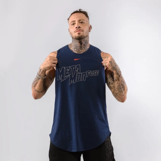 Musculosa Leñador Pacific Azul
