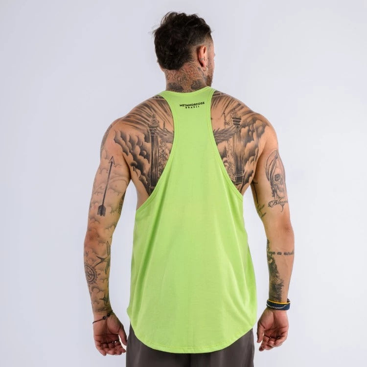 Musculosa Anatomic Try Verde Limon