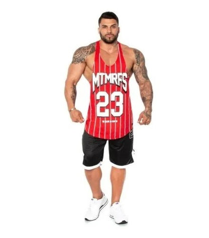 Musculosa Anatomic Baseball 23 roja
