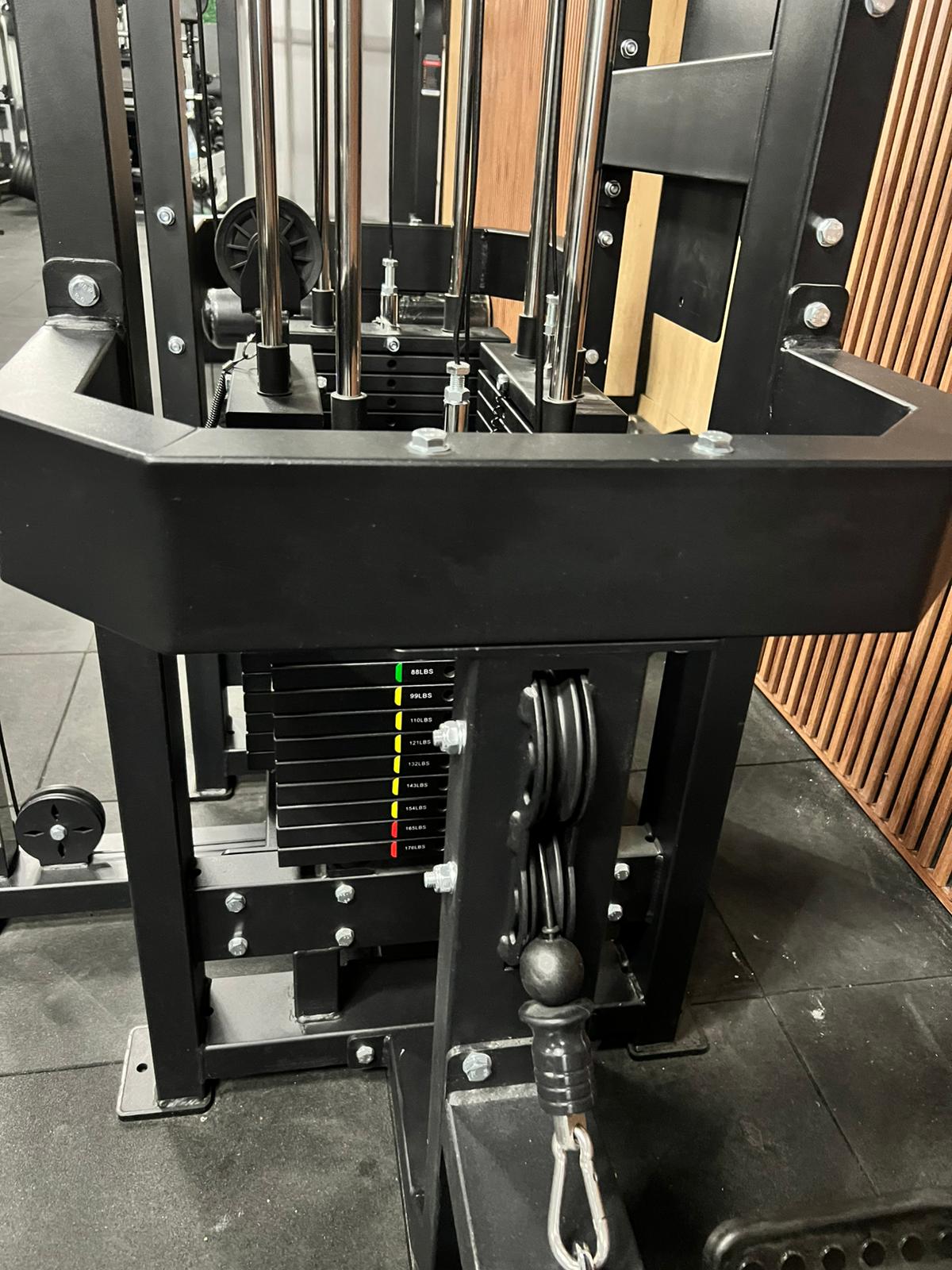 Multi Polea 4 Estaciones Gimnasio Gym Profesional