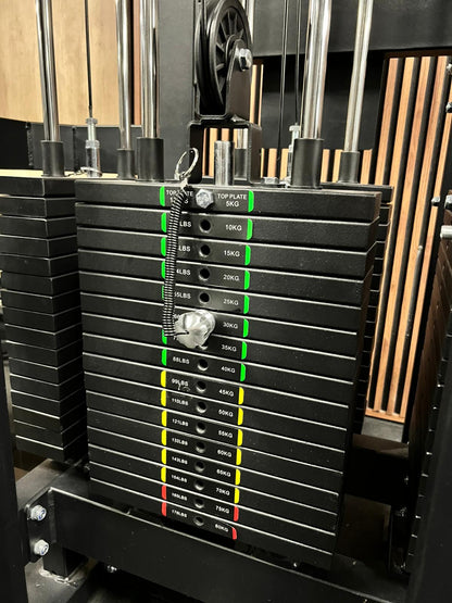 Multi Polea 4 Estaciones Gimnasio Gym Profesional