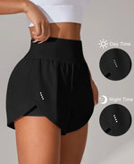 Short negro de entrenamiento