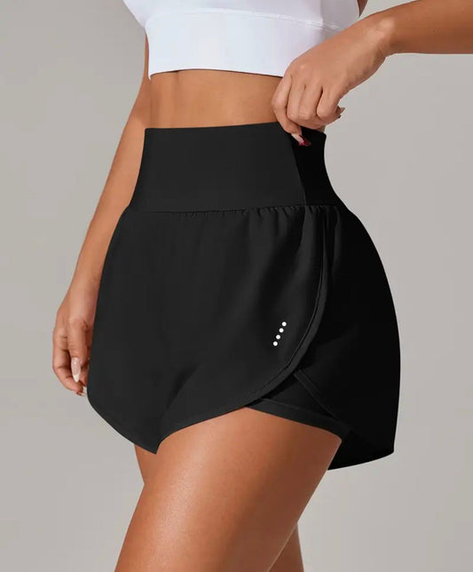 Short negro de entrenamiento