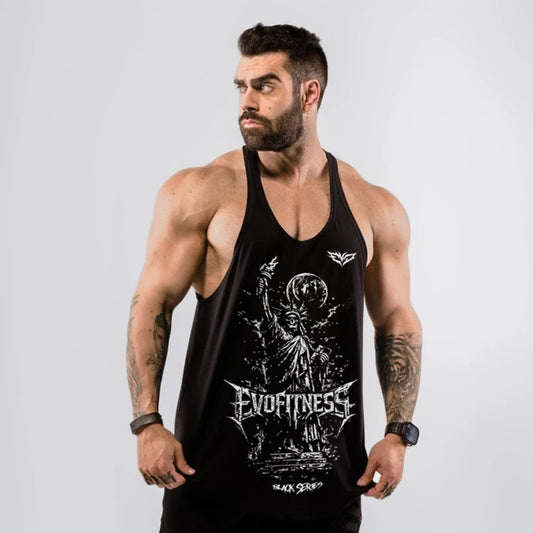 Musculosa Anatomic Estatua libertad negra