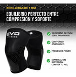 Rodilleras Neo Preno 7mm Compresion Gym Crossfit Negras