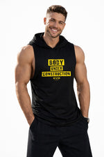 Musculosa con capucha Body Under Construction Evo