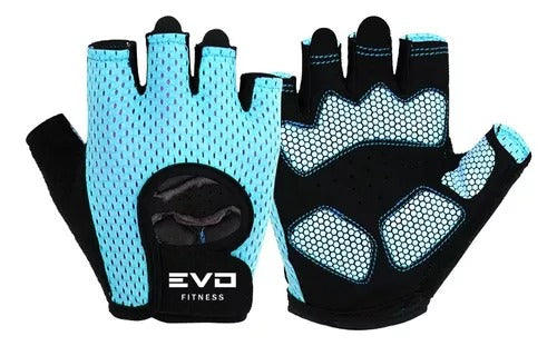 Guantes EVO Celeste