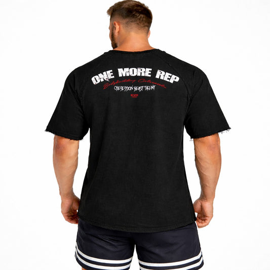 Remera Sudadera  Culturismo Oversize ONE MORE REP