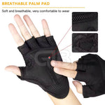 Guantes Para Pesas EVO Fitness iron Grip Antideslizantes EVO
