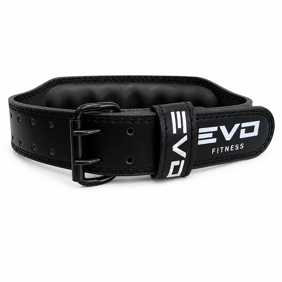Cinturon de entrenamiento Cuero PREMIUM Negro