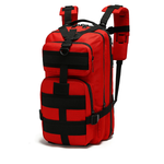 Mochila Táctica Militar Impermeable Laptop 25l Roja