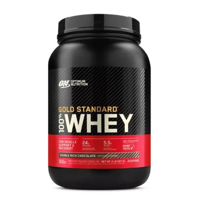 OPTIMUM NUTRITION GOLD STD WHEY VAINILLA 2LB - OPTIMUM NUTRITION