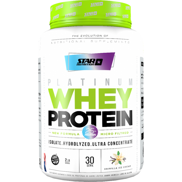 WHEY PROTEIN STAR NUTRITION EVOLUTION 2LB VAINILLA - STAR NUTRITION