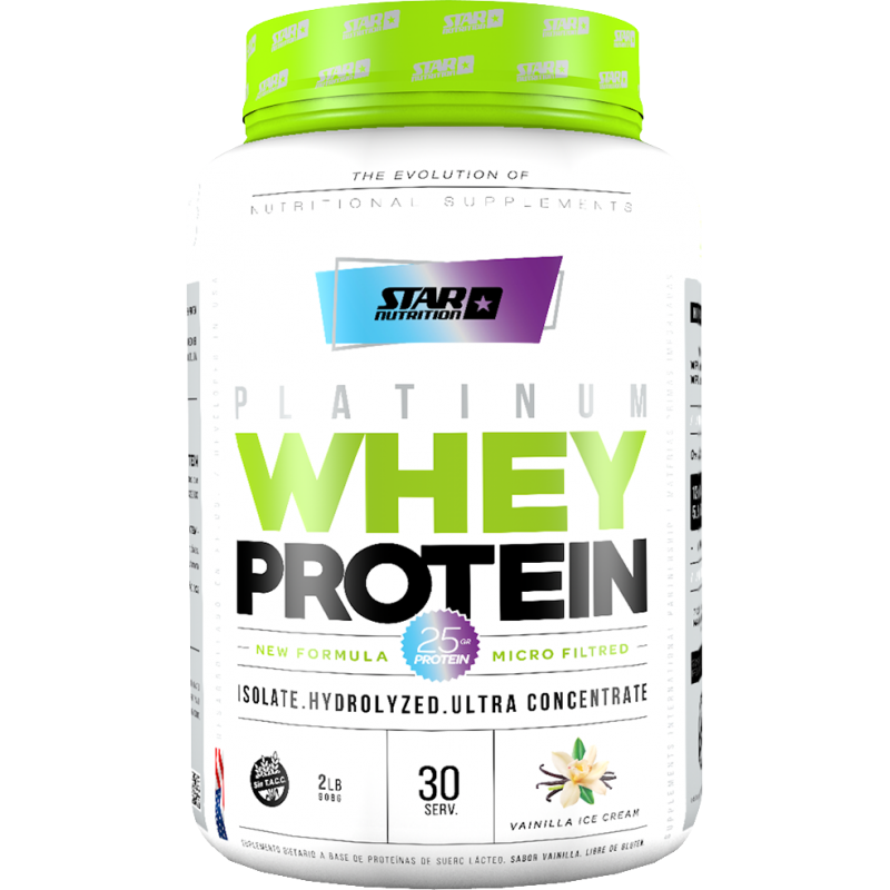 WHEY PROTEIN STAR NUTRITION EVOLUTION 2LB VAINILLA - STAR NUTRITION