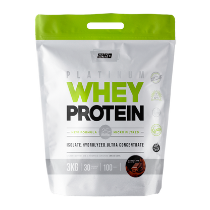WHEY PROTEIN STAR NUTRITION 3 KG VAINILLA - STAR NUTRITION