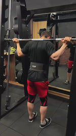 Rodilleras Neo Preno 7mm Profesional Powerlifter Gym Rojas