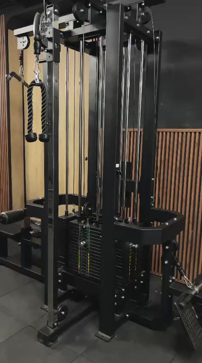 Multi Polea 4 Estaciones Gimnasio Gym Profesional