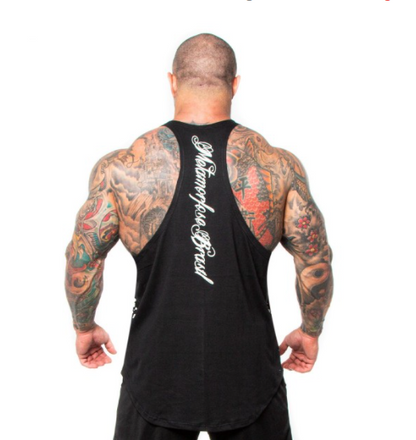 Musculosa Anatomic Splash negra
