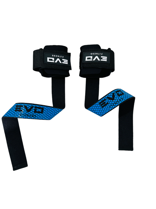 Straps Agarradera Con Muñequera Gel Amarillos Azul